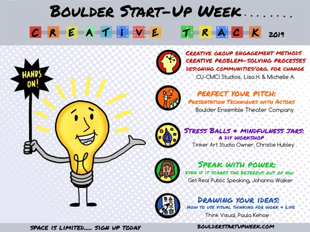 Boulder Startup Week Creatives Track