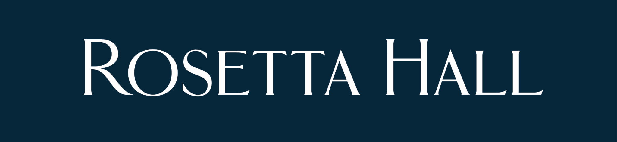 Rosetta Hall Banner Logo